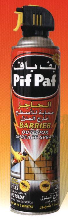 Pif Paf Barrier Outdoor Surface Spray